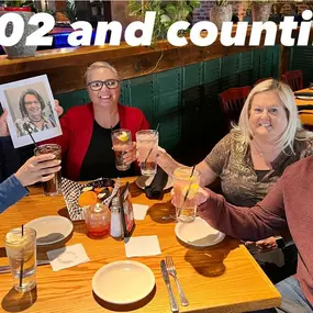 Toasting to 202 Google reviews!  Thank you to all our policyholders for the kind words.  This team here works hard and it shows!! On our way to 300 reviews!