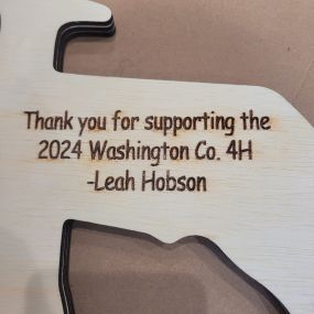 What a nice surprise this afternoon when Leah Hobson dropped off her very unique 