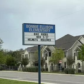 A little rain and cooler weather didn't stop the Bonnie Ellison Elementary School Bike Rodeo this week!  We had a great time again and it is always wonderful to get to see our two older boys participate!!  - BJH