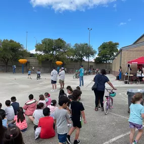 We had a great time last week at the Bike Rodeo!! See everyone next year!  Leon Springs Elementary PTA