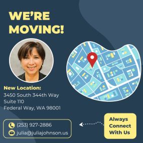 We have exciting news! Julia Johnson State Farm Agency will be moving offices soon! Get ready for a new building, but the same great service!