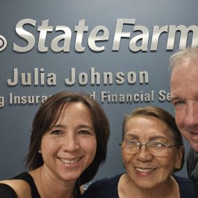 Took my mom for a grand tour of our new office space while she visited from FL and could not let her leave without snapping a few pictures with Jake from State Farm! ????