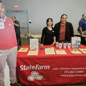 I want to send a shout out to the City of Federal Way Senior Advisory Commission for putting together the 2nd Senior Health & Resource Fair; this great event brought valuable resources for our senior community under one roof yesterday at the Federal Way Performing Arts & Event Center. In this event I had the opportunity to share valuable information on State Farm financial services and the great resources our senior community has in their State Farm Agent, I appreciate everyone who stopped by an