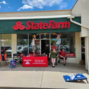 #jakefromstatefarm  makes an appearance at the Foothill Green Summer Kick off BBQ