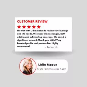 Lidia Mazun - State Farm Insurance Agent