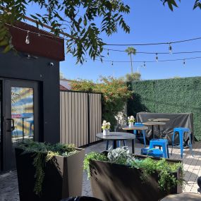 Our welcoming coffee shop with patio often becomes the stage for a multitude of events that we host, from heartwarming charity initiatives like Paws For a Cause to Yoga Classes and exciting pop-ups from local businesses.
