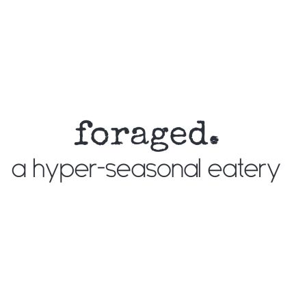 Logo da foraged. a hyper-seasonal eatery