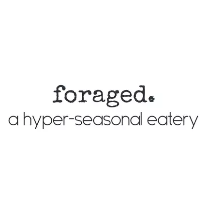 Logo fra foraged. a hyper-seasonal eatery