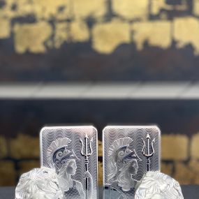 100 oz Silver Royal Mint Bars and Argentia 10 oz Silver