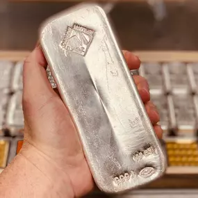 100 oz Silver JM Bar