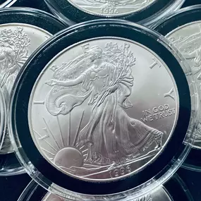 1996 Silver Eagles