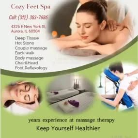 Everyone has different traits.  Part of being an individual means having your own individual shape and size, your own stressors, ache and pains, physical needs, and ailments.  It only makes sense to have your own personal care and relief for your own personal needs. Massaging is all about personalized attention, care.