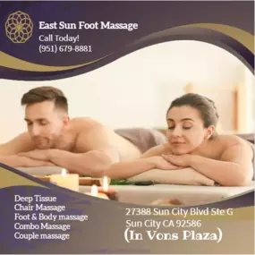 A couple's massage is just like any other massage service, 
but you and your partner receive the massage at the same time, 
on separate tables, and by two different massage therapists. 
The massage is generally offered in a private room on side-by-side massage tables.