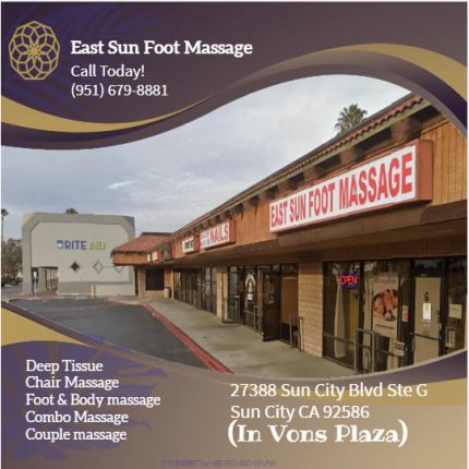 Logo da East Sun Foot Massage