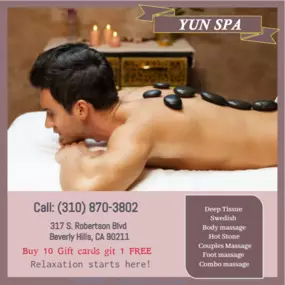 A hot stone massage is a type of massage therapy. It's used to help you relax and ease tense muscles 
and damaged soft tissues throughout your body.