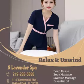 Our traditional full body massage in Oakland Park, FL
includes a combination of different massage therapies like 
Swedish Massage, Deep Tissue, Sports Massage, Hot Oil Massage
at reasonable prices.