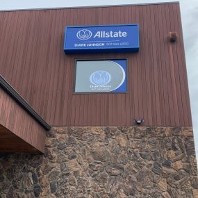 Outside our Anchorage office at Lake Otis and Tudor. “Formally Diane Johnson Allstate”