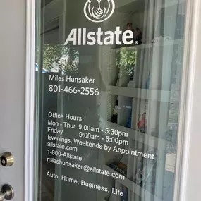 Bild von M&M Insurance: Miles Hunsaker: Allstate Insurance