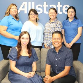 Veronica Sanchez and her agency team! Feel free to stop by our office, Monday through Friday from 9 a.m. to 6 p.m. to acquire a quote or have your insurance questions answered.