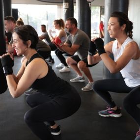 Boxing Fitness Class at a TITLE Boxing Club gym