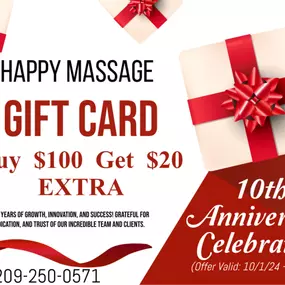 Gift Cards. Stop in Today!!!