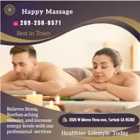 A couple's massage is just like any other massage service, 
but you and your partner receive the massage at the same time, 
on separate tables, and by two different massage therapists. 
The massage is generally offered in a private room on side-by-side massage tables.