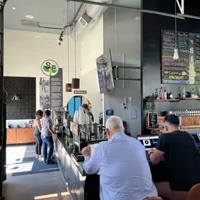 At Sip, we're not just a coffee shop or a cocktail bar. We pride ourselves on creating a sense of community and providing a space where everyone can feel welcome at any time of the day.