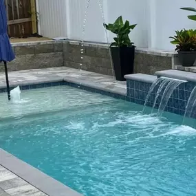 How about a Baja shelf for your Florida pool