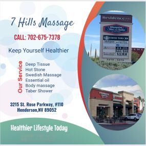 Our traditional full body massage in Henderson, NV 
includes a combination of different massage therapies like 
Swedish Massage, Deep Tissue, Sports Massage, Hot Oil Massage at reasonable prices.