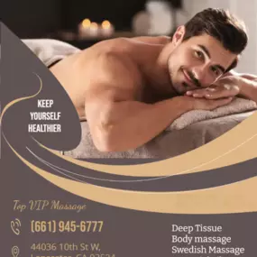 The full body massage targets all the major areas of the body that are most subject to strain and
discomfort including the neck, back, arms, legs, and feet. 
If you need an area of the body that you feel needs extra consideration, 
such as an extra sore neck or back, feel free to make your massage therapist aware and
they’ll be more than willing to accommodate you.
