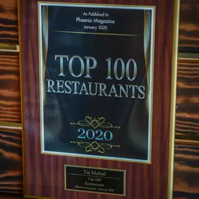 Our Scottsdale fine dining restaurant is proud to be included in the top 100 restaurants in the valley of the Phoenix Magazine! Come visit us today and discover why!