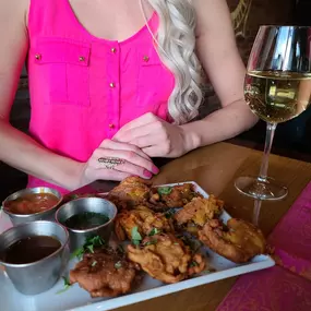 Experience our full bar on Happy Hour and enjoy an extensive selection of cocktails, Indian beers, and wine favorites. Whether you’re searching for an “best Indian restaurant near me” or a “vegetarian restaurant near me”, Taj Mahal will surely satisfy your cravings.