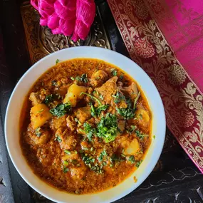 Taj Mahal is not just any Indian restaurant; it's a culinary destination that celebrates the essence of authentic North Indian cuisine. Our vast menu accommodates all dietary needs, offering delicious choices for gluten-free, vegetarian, and vegan diners alike, guaranteeing everyone has an enjoyable and fulfilling meal.