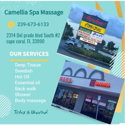 Logo from Camellia Spa Massage
