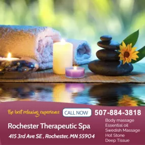 A hot stone massage is a type of massage therapy. It's used to help you relax and ease tense muscles 
and damaged soft tissues throughout your body.