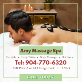 Hot Stone Massage is a speciality massage where smooth, heated stones are used by the therapist 
by placing them or rubbing them on the body. The heat from the stones leads to 
deep relaxation and to warming up of the tight muscles enabling the therapist to 
work more deeply and more quickly.