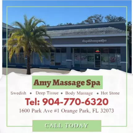 Logo fra Amy Massage Spa