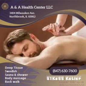 Massage techniques are commonly applied with hands, fingers, 
elbows, knees, forearms, feet, or a device. 
The purpose of massage is generally for the treatment of 
body stress or pain.