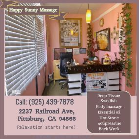 Our traditional full body massage in Pittsburg, CA
includes a combination of different massage therapies like 
Swedish Massage, Deep Tissue, Sports Massage, Hot Oil Massage
at reasonable prices.