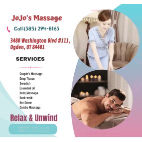 The full body massage targets all the major areas of the body that are most subject to strain and
discomfort including the neck, back, arms, legs, and feet. 
If you need an area of the body that you feel needs extra consideration, 
such as an extra sore neck or back, feel free to make your massage therapist aware and
they will be more than willing to accommodate you.