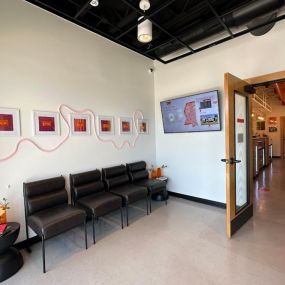 Interior of Rootdown Medical Dispensary in Ocean Springs, MS