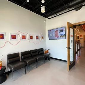 Interior of Rootdown Medical Dispensary in Ocean Springs, MS