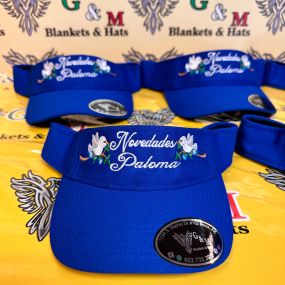 Embroidered hats