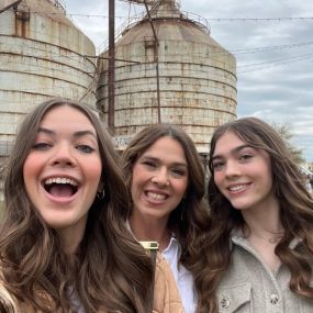 My wife and daughters in Waco!