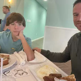 Breakfast with my little man… he’s not so little these days???? You’ve got to try Staks in Collierville if you haven’t, their food and service are amazing!