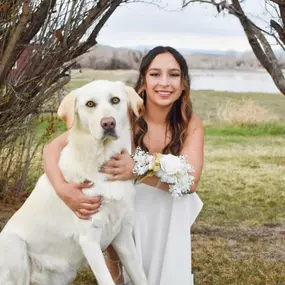 We’re so excited to welcome Miss Sadie to the crew @ Joe Sarrio State Farm. She is joining the ranks of some pretty stellar four legged friends!! 
What better day than to introduce her than on #NationalLoveYourPetDay!! It’s fair to say shes already captured our hearts. Share your fave pics of your furry, scaly, or feathered friends below for all to enjoy!!