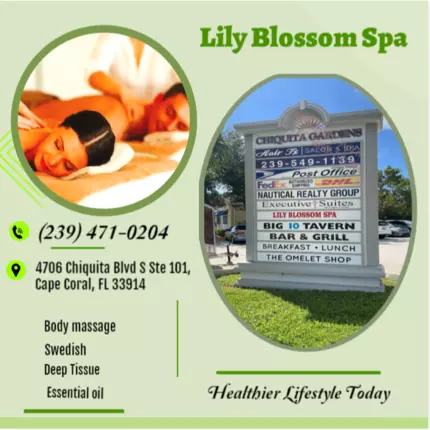 Logótipo de Lily Blossom Spa