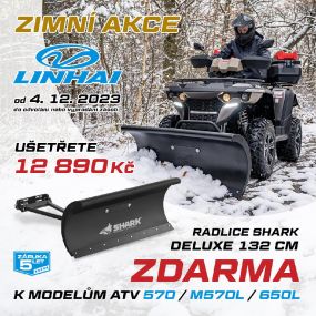 Prodloužená zimní akce LINHAI 570-650l do vyprodání....