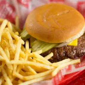 Burger and Fries