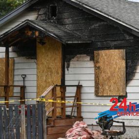 Residential and Commercial Fire Damage Restoration in Trade Lake Wisconsin.